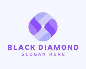 Diamond Vortex Technology logo design