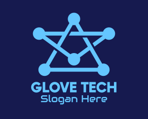 Blue Star Tech logo design