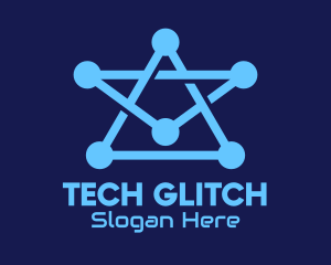 Blue Star Tech logo design