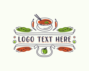 Gourmet Restaurant Bistro logo design