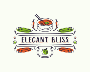 Cuisine - Gourmet Restaurant Bistro logo design