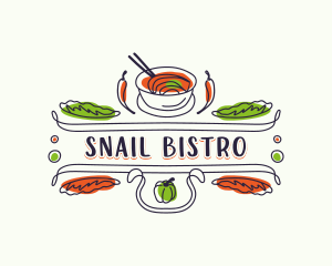 Gourmet Restaurant Bistro logo design