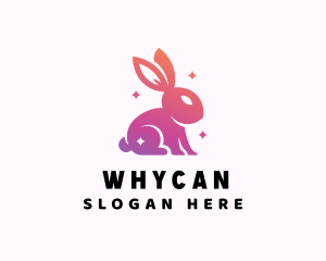 Gradient Little Rabbit Logo