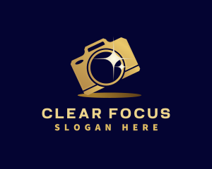 Focus - Premium Photography Camera logo design