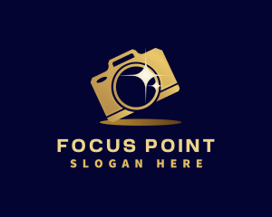 Premium Photography Camera logo design