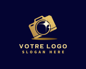 Focus - Premium Photography Camera logo design