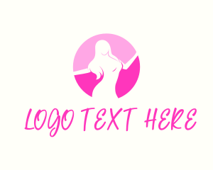 Girl - Woman Beauty Body logo design