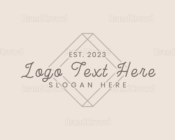 Elegant Cursive Business Logo