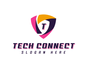 Tech Security App logo design