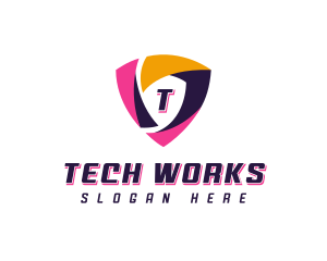 Tech Security App logo design