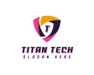 Tech Security App logo design