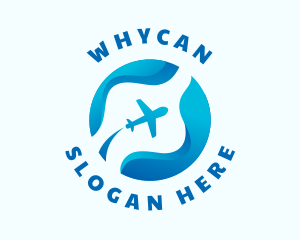 Aircraft - Travel Airplane Transportation logo design