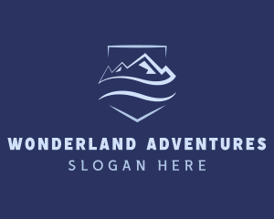 Mountain Outdoor Adventure logo design