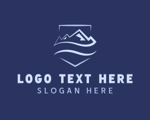 Mountain Outdoor Adventure Logo