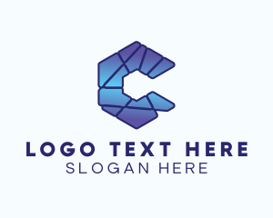 Technology - Tech Startup Letter C logo design