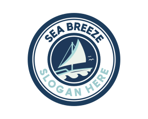 Sailing - Yacht Sailing Club logo design