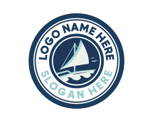 Recreation - Yacht Sailing Club logo design