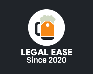 Draft Beer - Beer Price Tag logo design