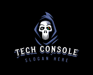 Console - Skull Gaming Console logo design