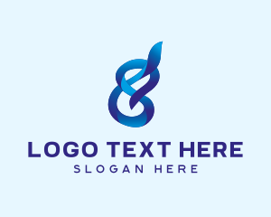 Loop Symbol Abstract Logo