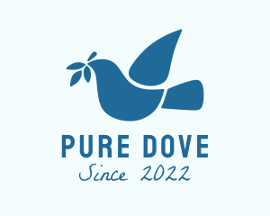 Dove - Peace Dove Bird logo design