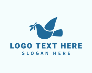 Avian - Peace Dove Freedom logo design