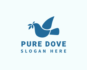 Peace Dove Freedom logo design