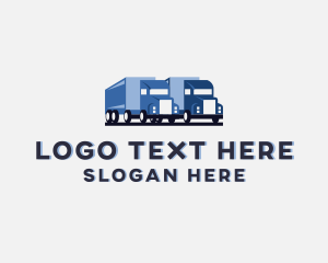 Mover - Cargo Shipping Vehicle logo design