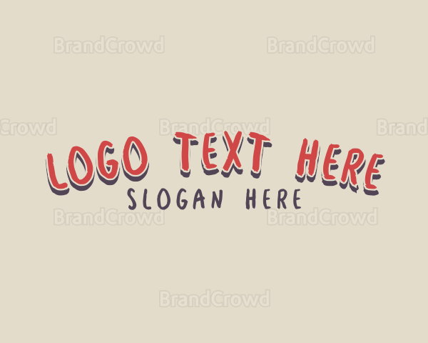 Handwritten Grunge Business Logo