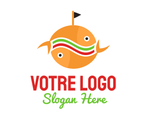 Fish Burger Restaurant  Logo