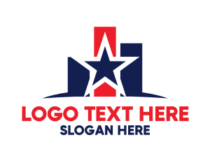 Forex - American Star Chart logo design