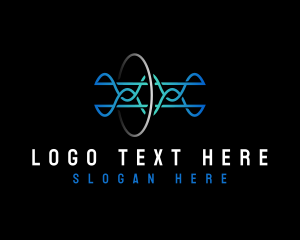 Technology - Wave Frequency Technology logo design