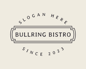 Restaurant Bistro Firm logo design