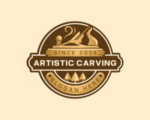 Carving - Carpentry Wood Planer Joinery logo design