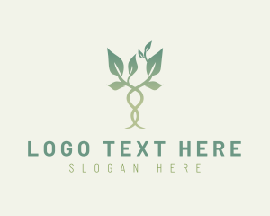 Eco - Natural Leaf Herb logo design