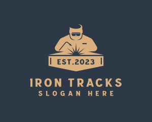 Iron Work Welder logo design