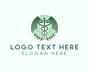 Scientist - Caduceus Medical Clinic logo design