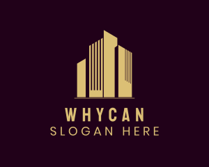 Condominium Skyscraper Residence Logo