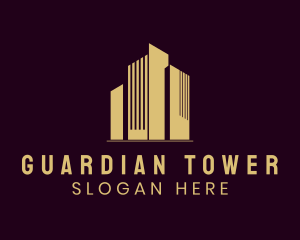 Condominium Skyscraper Residence logo design