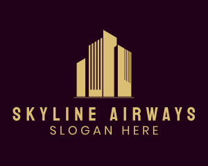 Condominium Skyscraper Residence logo design