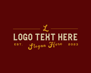 Highend - Retro Pub Bar Cafe logo design