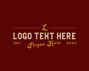 Sign - Retro Pub Bar Cafe logo design