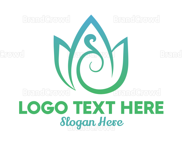 Elegant Minimalist Petal Logo