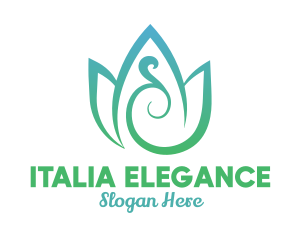 Elegant Minimalist Petal logo design