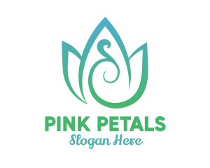 Elegant Minimalist Petal logo design