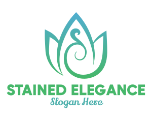 Elegant Minimalist Petal logo design