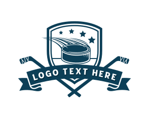Sports Hockey League logo design