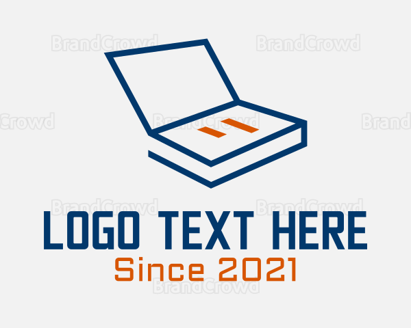 Laptop Online Webinar Logo