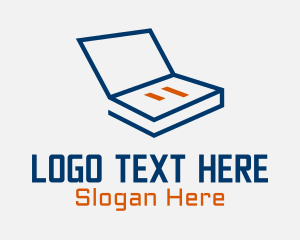 Laptop Online Webinar Logo