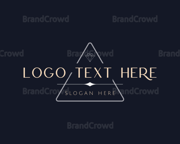 Diamond Triangle Jewelry Logo